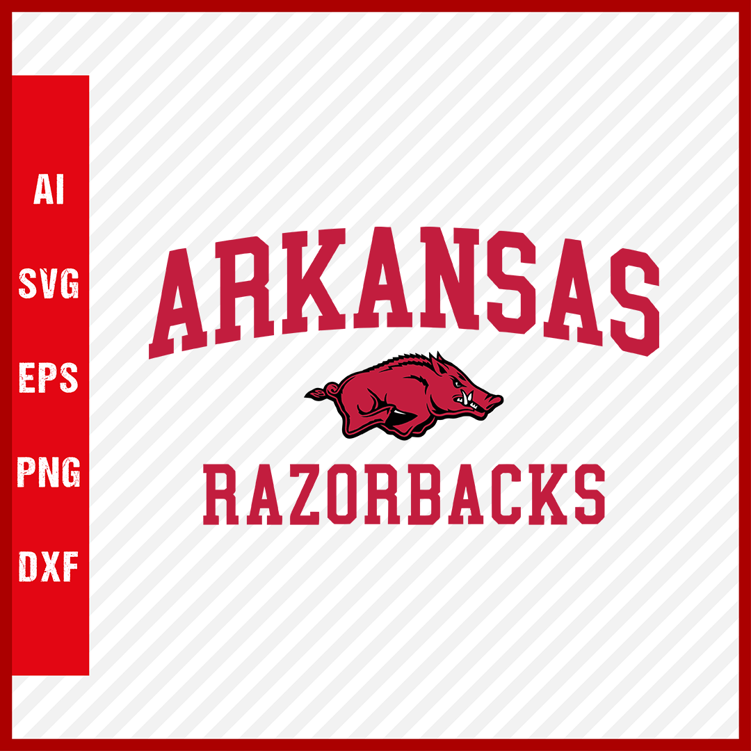 Arkansas Razorbacks Logo svg NCAA National Collegiate Athletic Associa ...