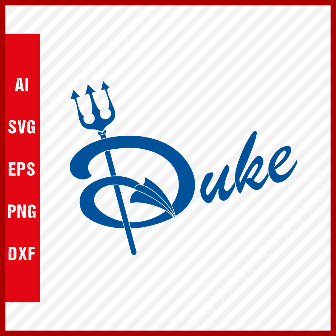 Duke Blue Devils Logo svg NCAA National Collegiate Athletic Association Team Clipart