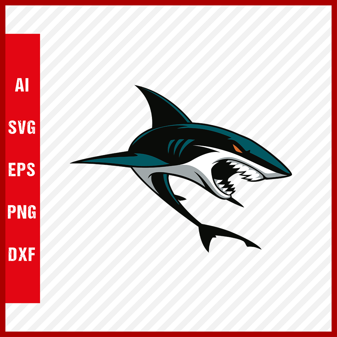 San Jose Sharks Logo Svg NHL National Hockey League Team Svg Clipart