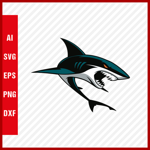 San Jose Sharks Logo Svg NHL National Hockey League Team Svg Clipart