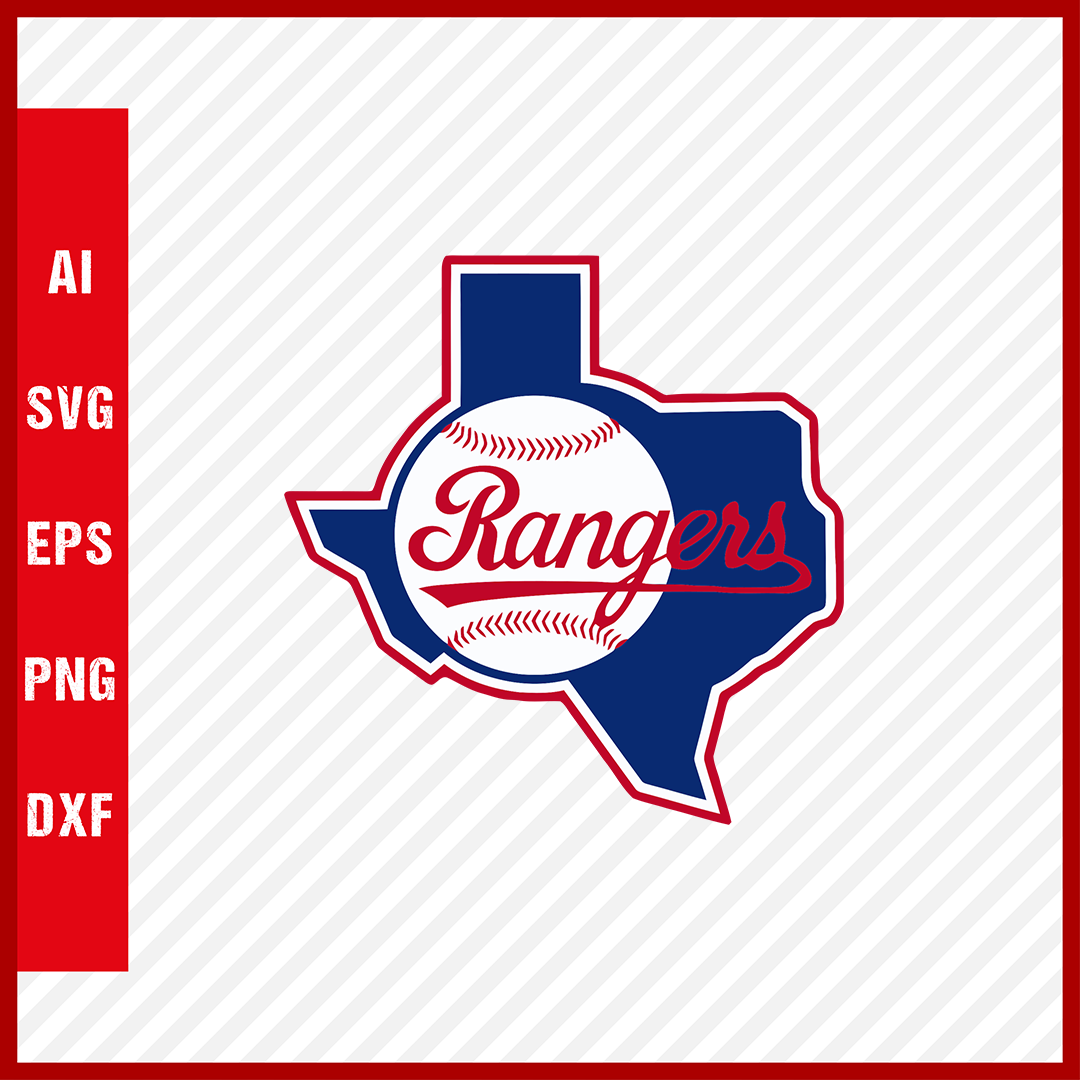 Rangers Logo MLB Svg Cut Files Baseball Clipart – Creativedesignmaker