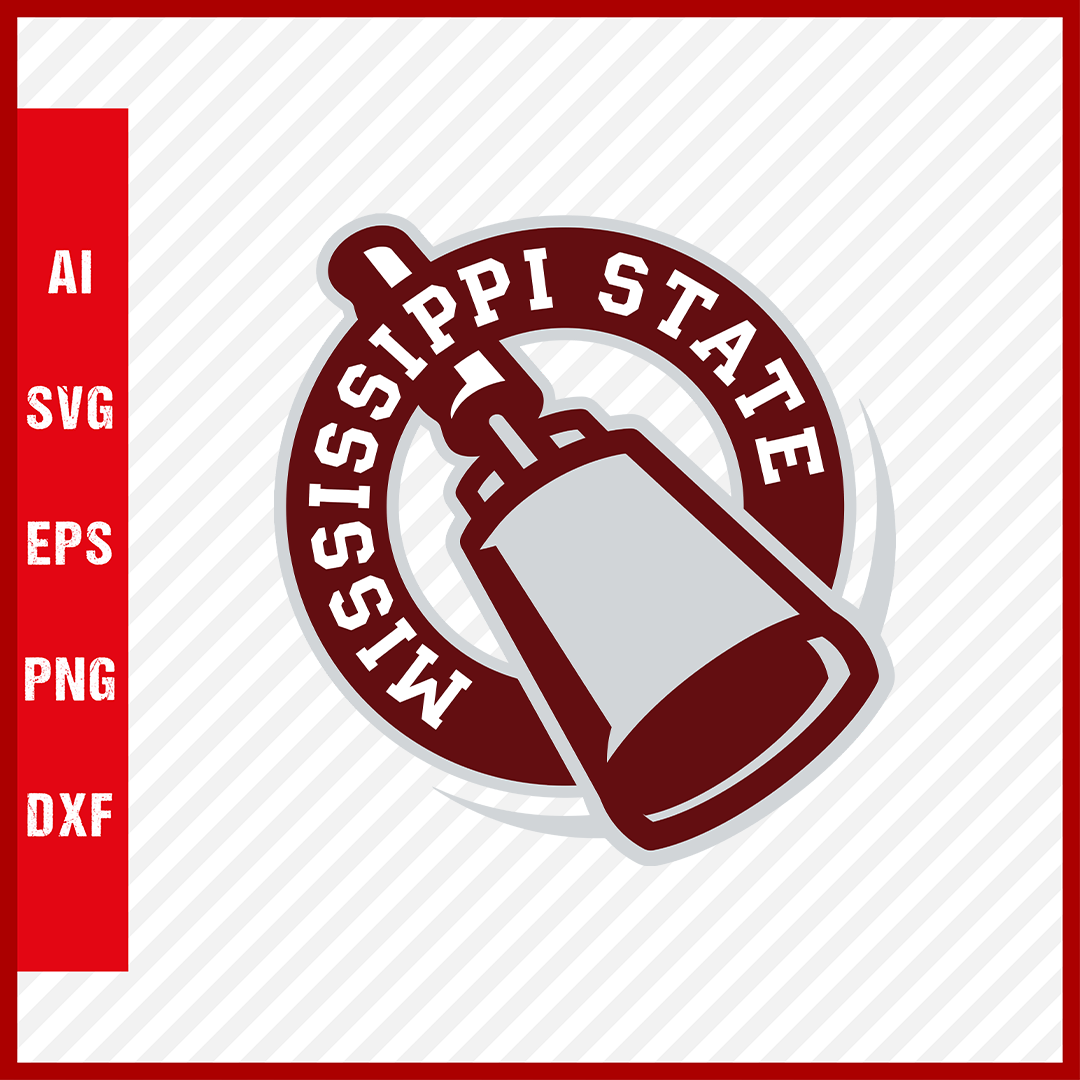 Mississippi State Bulldogs Logo svg NCAA National Collegiate Athletic Association Team Clipart