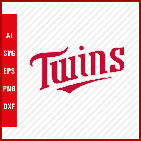 Minnesota Twins Logo MLB Svg Cut Files Baseball Clipart