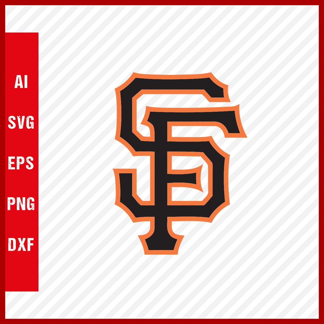 San Francisco Giants Logo MLB Svg Cut Files Baseball Clipart