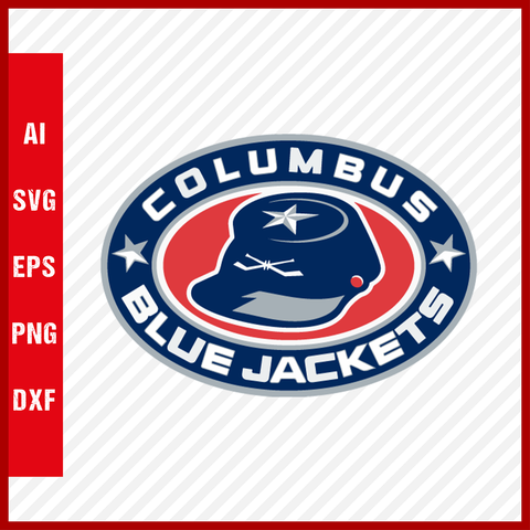 Columbus Blue Jackets Logo Svg NHL National Hockey League Team Clipart