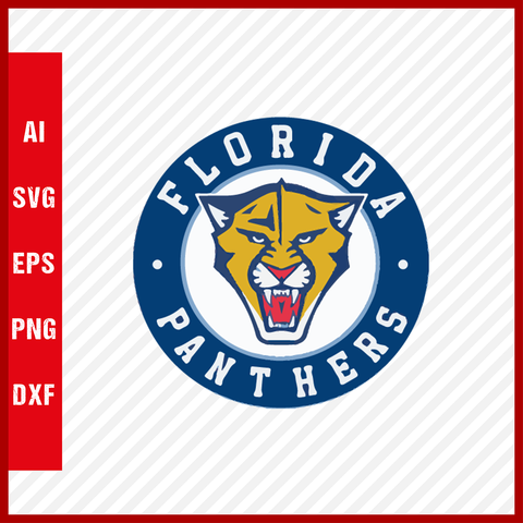 Florida Panthers Svg Logo NHL National Hockey League Team Svg Clipart