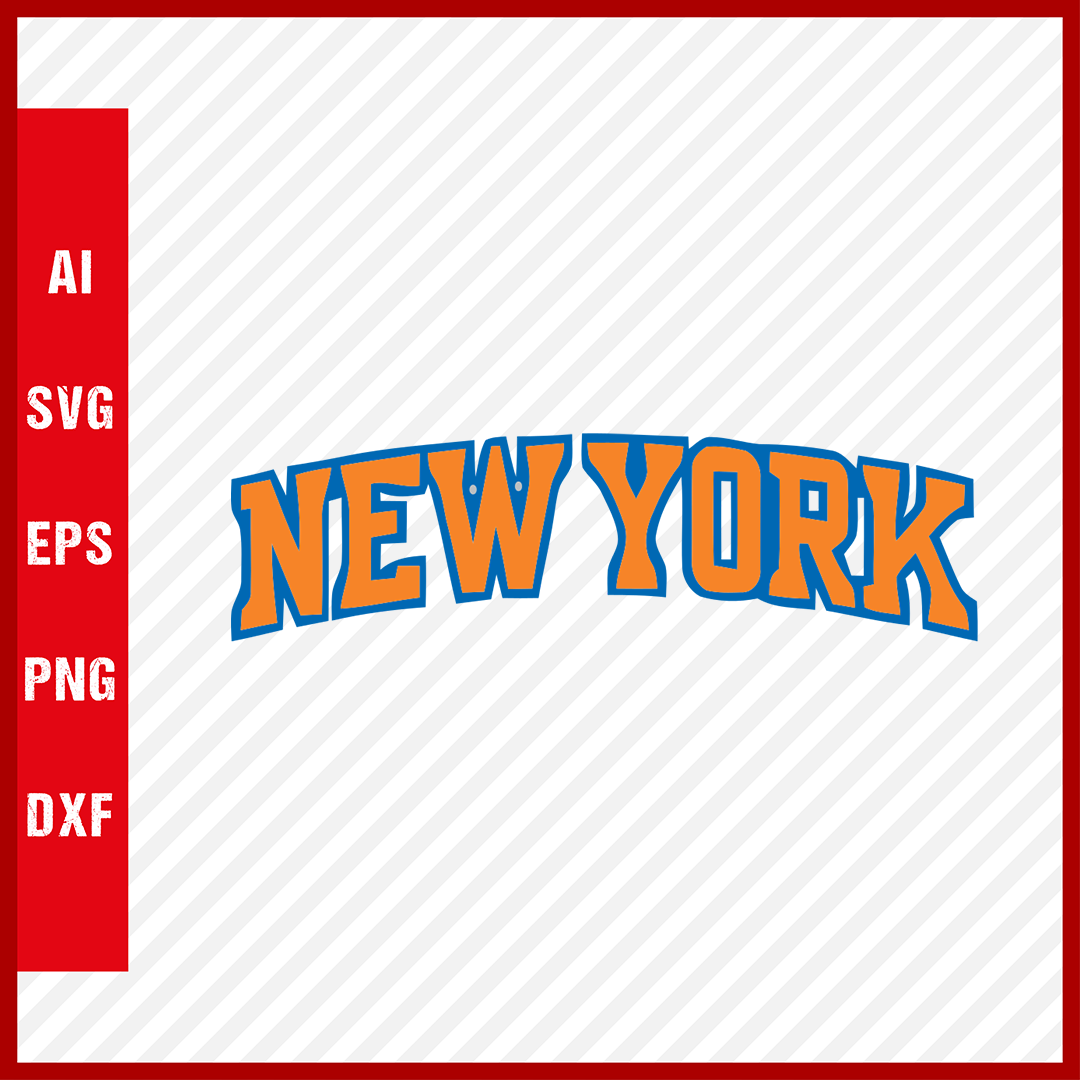 NBA New York Knicks Logo Svg Cut Files Basketball Clipart