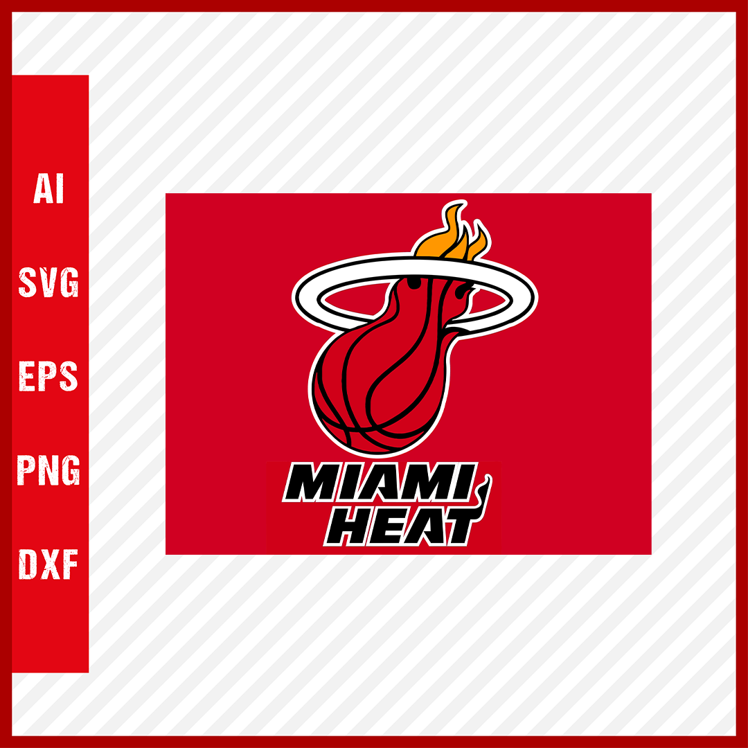 NBA Miami Heat Logo Svg Cut Files Basketball Clipart – Creativedesignmaker