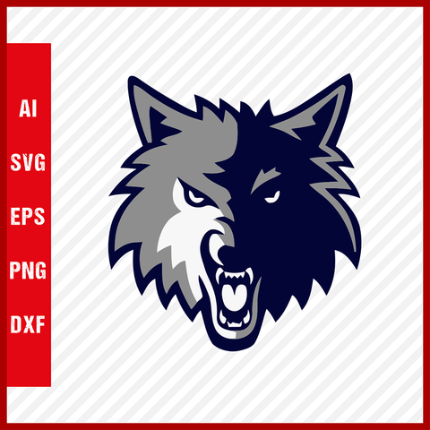 NBA Minnesota Timberwolves Logo Svg Cut Files Basketball Clipart