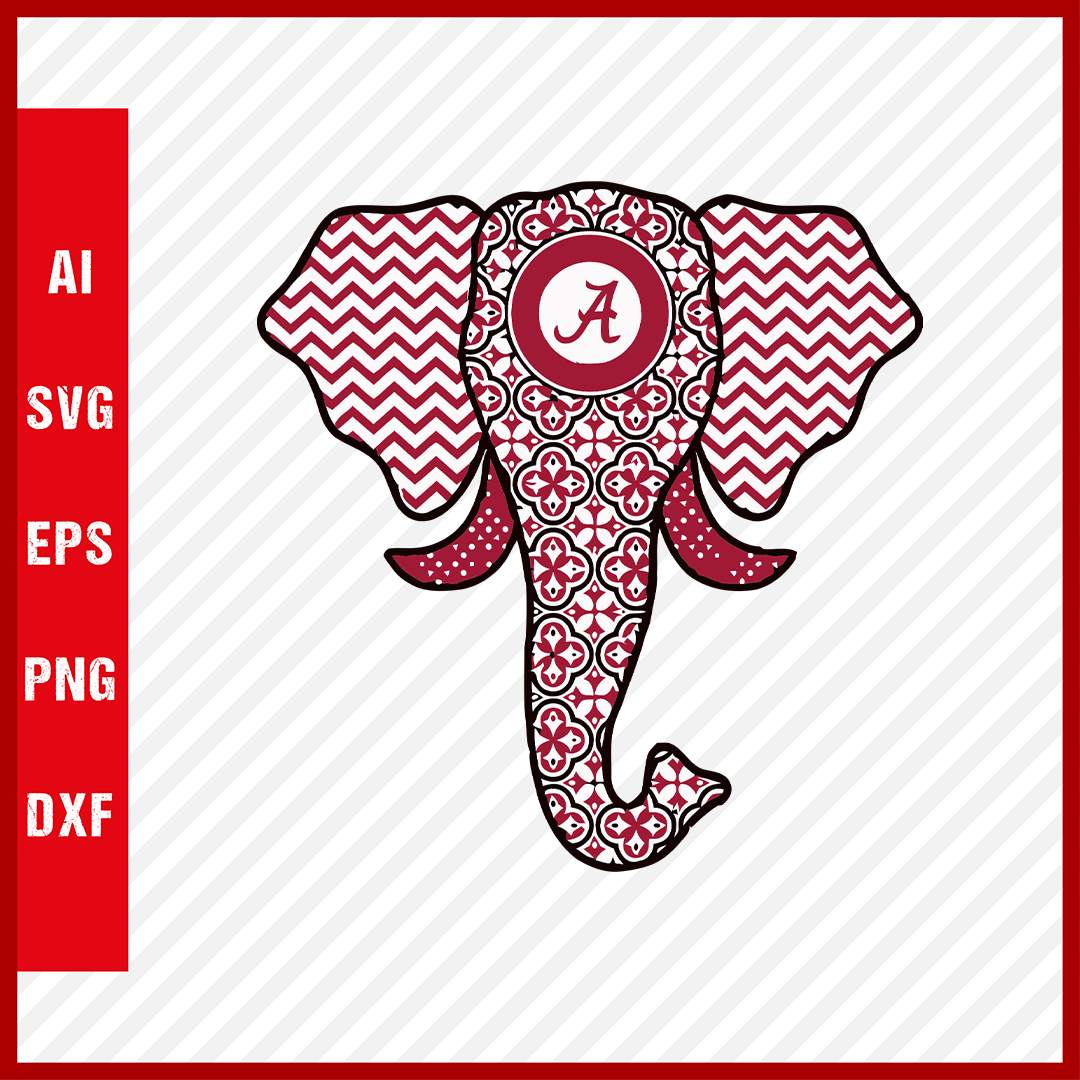 Alabama Crimson Tide Logo svg NCAA National Collegiate Athletic Association Team Clipart