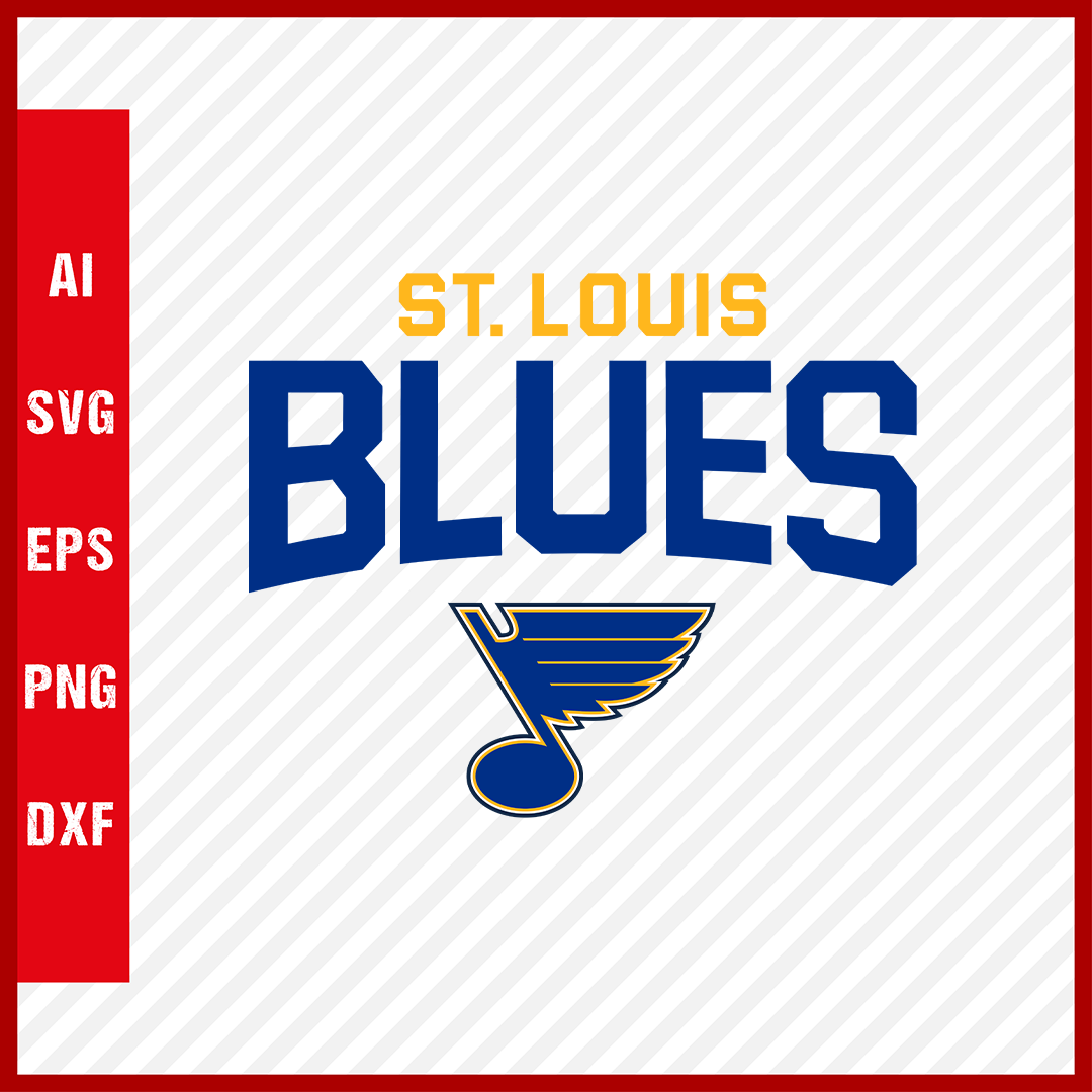 St. Louis Blues Logo Svg NHL National Hockey League Team Svg Clipart