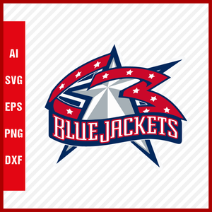 Columbus Blue Jackets Logo Svg NHL National Hockey League Team Clipart