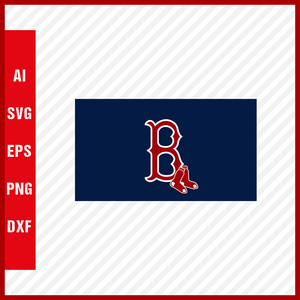 Boston Redsox Logo Mlb Svg Cut Files Baseball Clipart