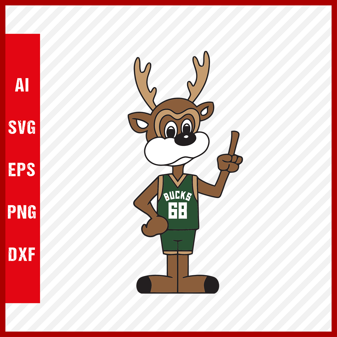 NBA Milwaukee Bucks Logo Svg Cut Files Basketball Clipart