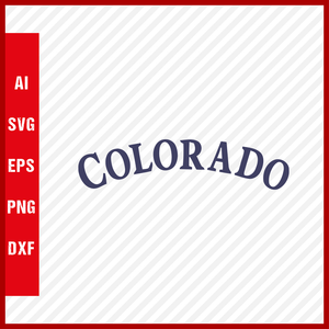 Colorado Rockies Logo Mlb Svg Cut Files Baseball Clipart