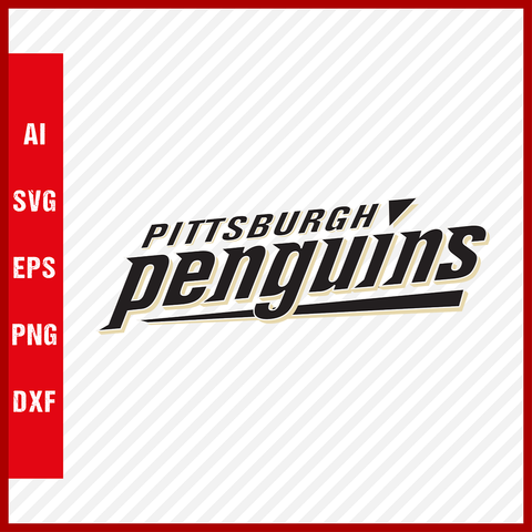 Pittsburgh Penguins Logo Svg NHL National Hockey League Team Svg Clipart