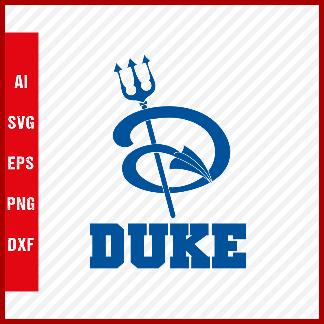 Duke Blue Devils Logo svg NCAA National Collegiate Athletic Association Team Clipart