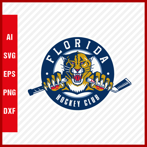 Florida Panthers Svg Logo NHL National Hockey League Team Svg Clipart