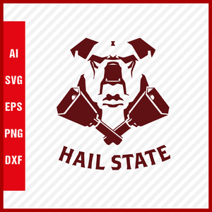 Mississippi State Bulldogs Logo svg NCAA National Collegiate Athletic Association Team Clipart