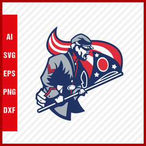 Columbus Blue Jackets Logo Svg NHL National Hockey League Team Clipart