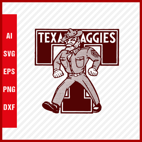 Texas A&M Aggies Logo svg NCAA National Collegiate Athletic Association Team Clipart