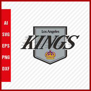 Los Angeles Kings Logo Svg NHL National Hockey League Team Svg Clipart