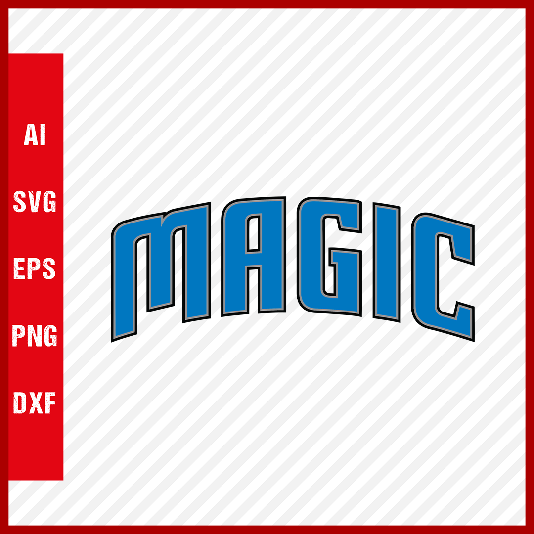 NBA Orlando Magic Logo Svg Cut Files Basketball Clipart