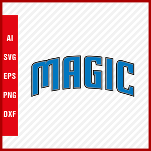 NBA Orlando Magic Logo Svg Cut Files Basketball Clipart