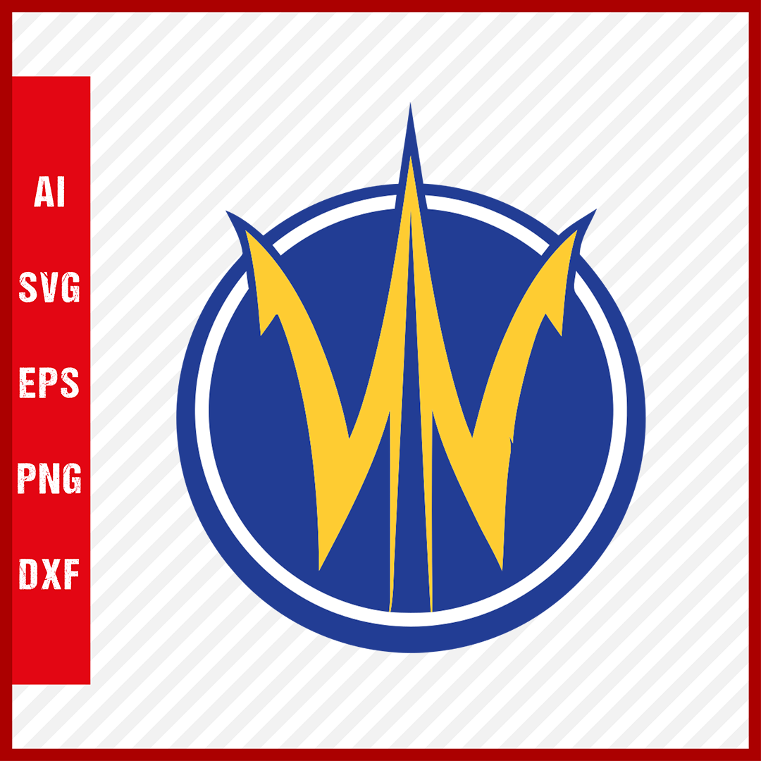 NBA Golden State Warriors Team Logo Svg Cut Files Basketball Clipart