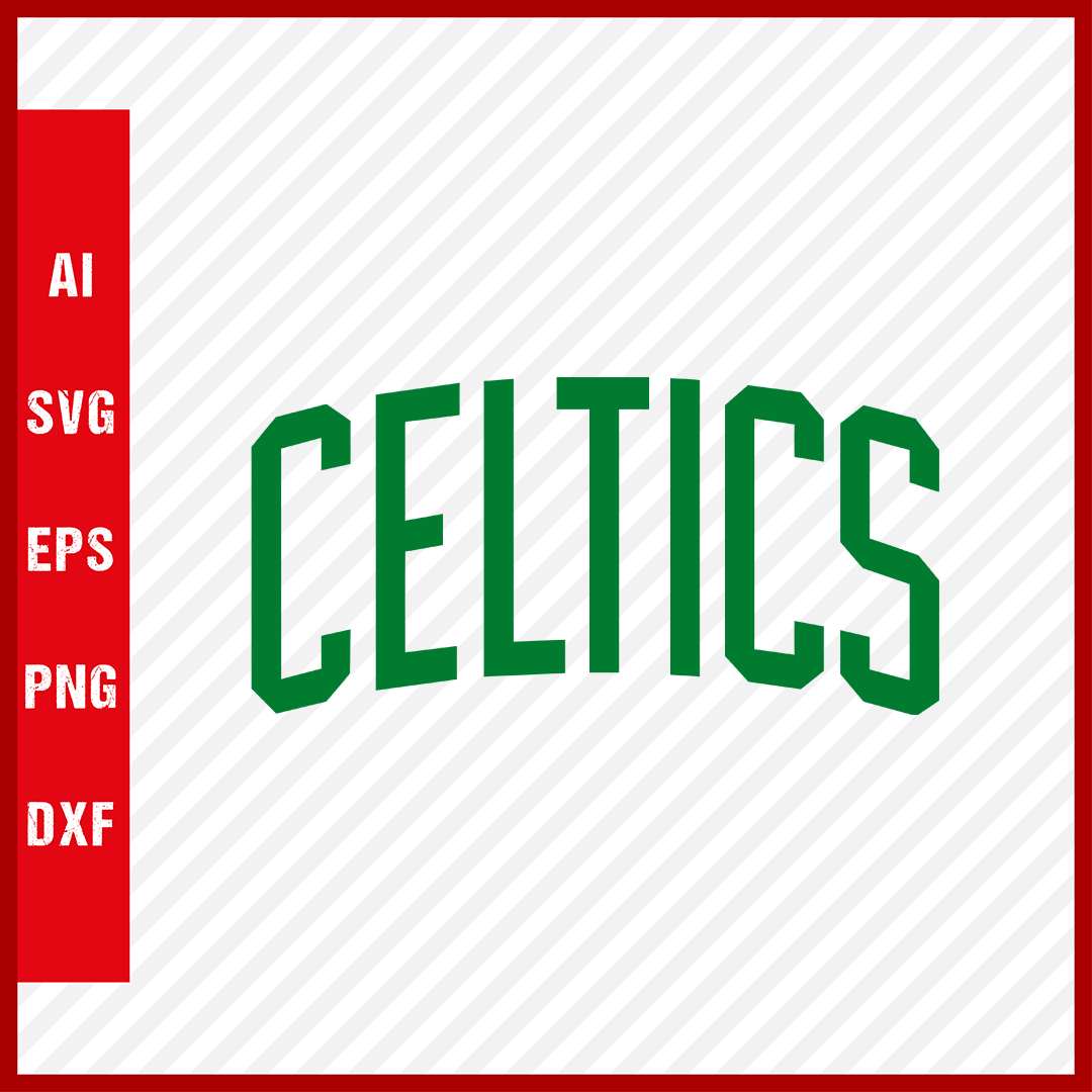 Boston Celtics Logo NBA Svg Cut Files Basketball Clipart