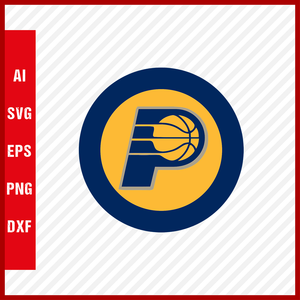 NBA Indiana Pacers Logo Svg Cut Files Basketball Clipart