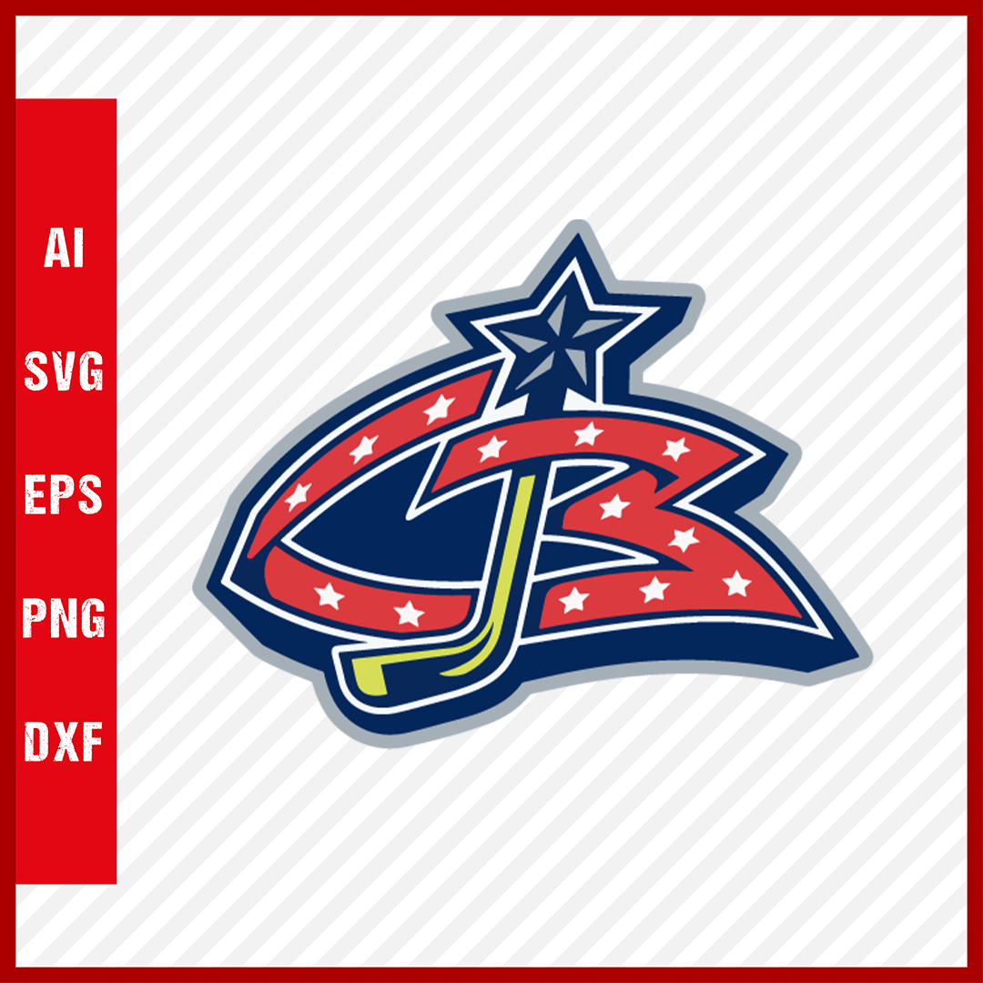 Columbus Blue Jackets Logo Svg NHL National Hockey League Team Clipart