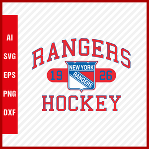 New York Rangers Logo Svg NHL National Hockey League Team Svg Clipart