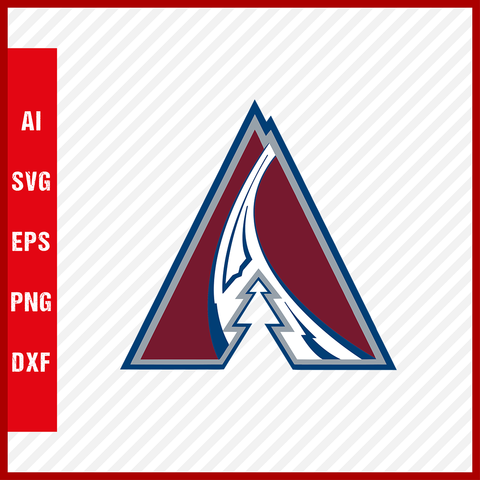 Colorado Avalanche Logo Svg NHL National Hockey League Team Clipart