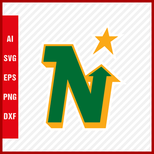 Dallas Stars Svg Logo NHL National Hockey League Team Svg Clipart