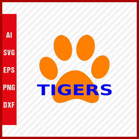 Clemson Tigers Logo svg NCAA National Collegiate Athletic Association Team Clipart