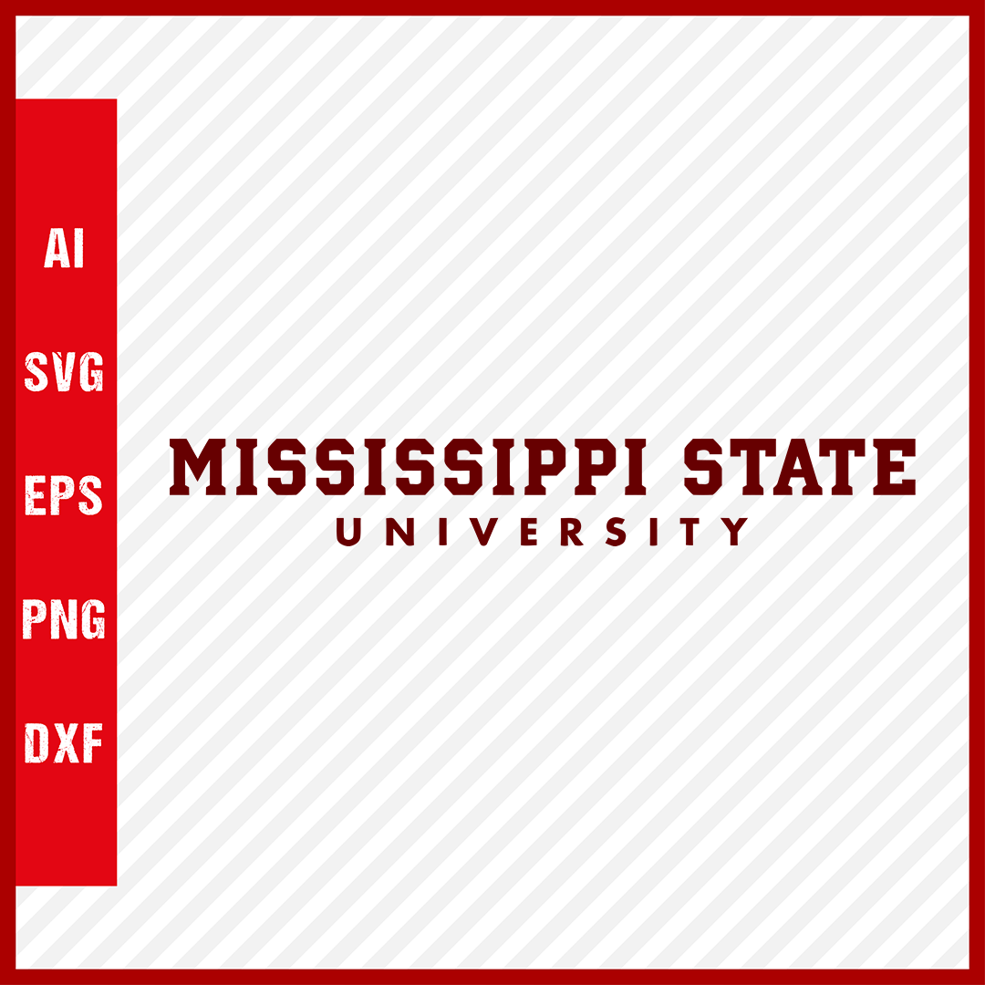 Mississippi State Bulldogs Logo svg NCAA National Collegiate Athletic Association Team Clipart