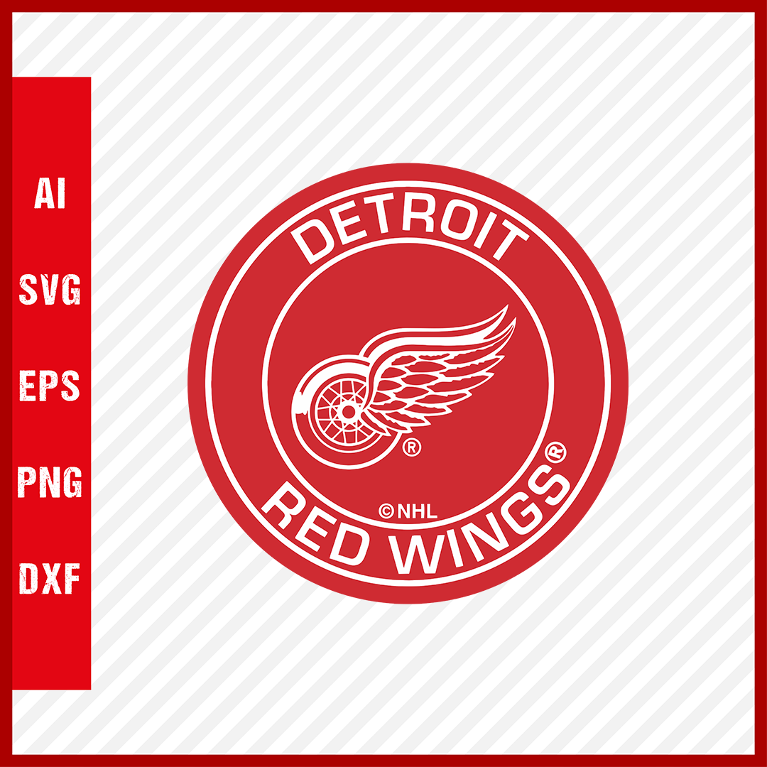 Detroit Red Wings Logo Svg NHL National Hockey League Team Svg Clipart ...