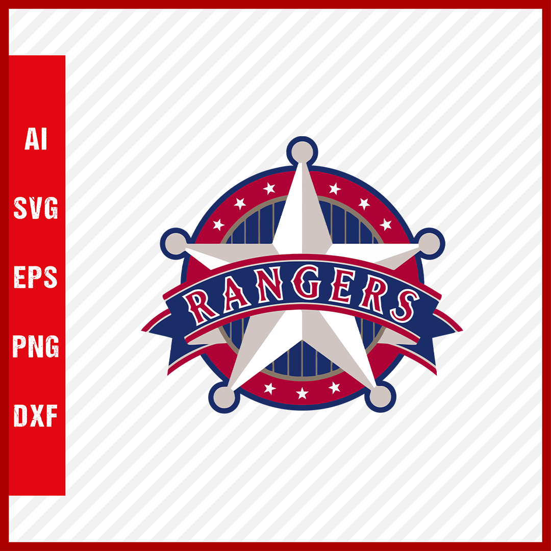 Rangers Logo MLB Svg Cut Files Baseball Clipart – Creativedesignmaker