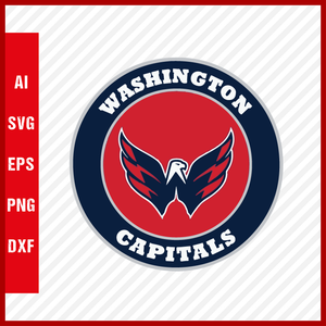 Washington Capitals Logo Svg NHL National Hockey League Team Svg Clipart