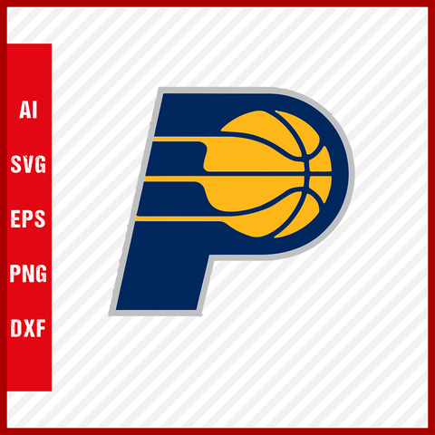 NBA Indiana Pacers Logo Svg Cut Files Basketball Clipart