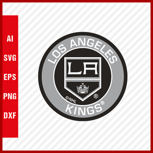 Los Angeles Kings Logo Svg NHL National Hockey League Team Svg Clipart