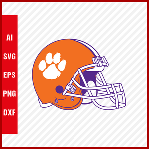 Clemson Tigers Logo svg NCAA National Collegiate Athletic Association Team Clipart