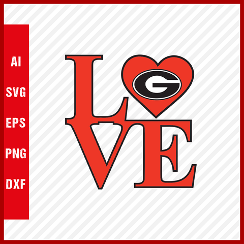 Georgia Bulldogs Logo svg NCAA National Collegiate Athletic Association Team Clipart