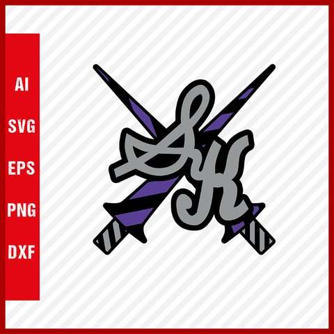 NBA Sacramento Kings Logo Svg Cut Files Basketball Clipart