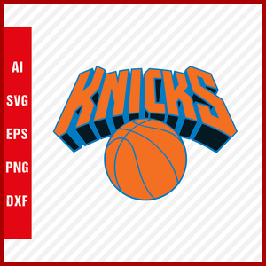 NBA New York Knicks Logo Svg Cut Files Basketball Clipart