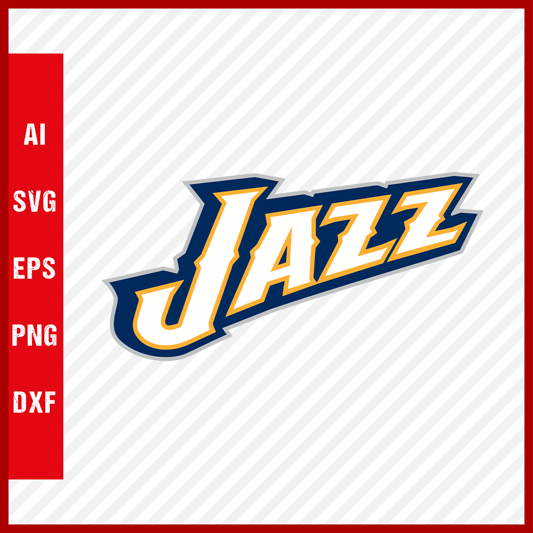 NBA Utah Jazz Logo Svg Cut Files Basketball Clipart