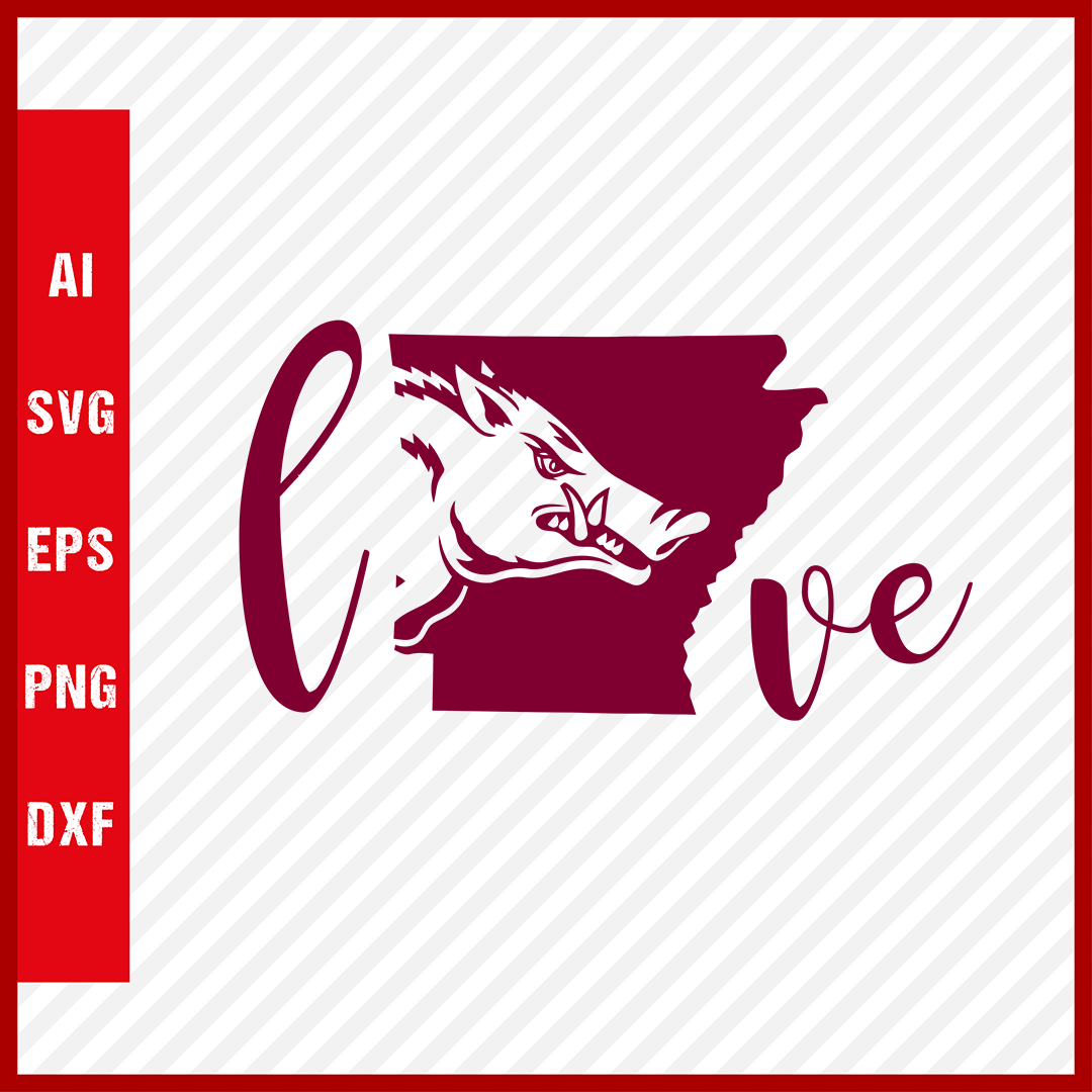 Arkansas Razorbacks Logo svg NCAA National Collegiate Athletic Associa ...