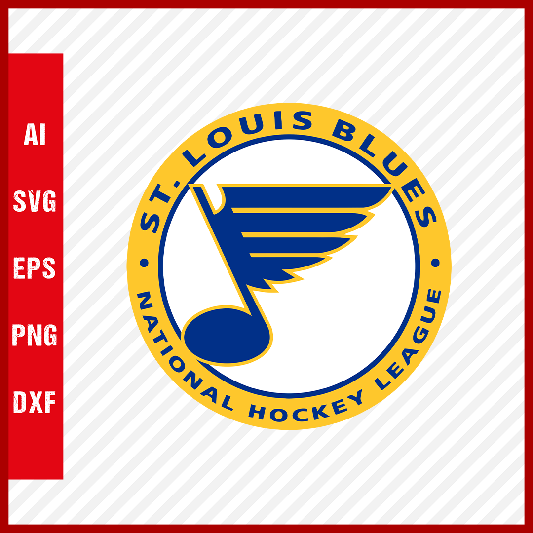 St. Louis Blues Logo Svg NHL National Hockey League Team Svg Clipart