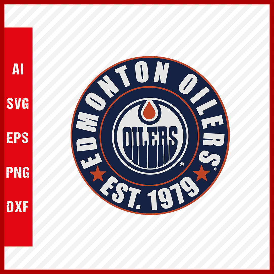 Edmonton Oilers Logo Svg NHL National Hockey League Team Svg Clipart